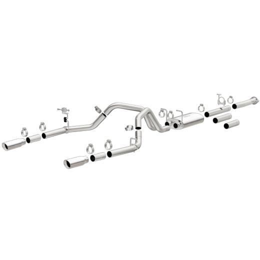 MagnaFlow MF Series Exhaust System - Cat Back, 3.5