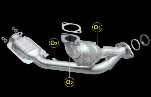 MagnaFlow Catalytic Converter - Stainless Steel