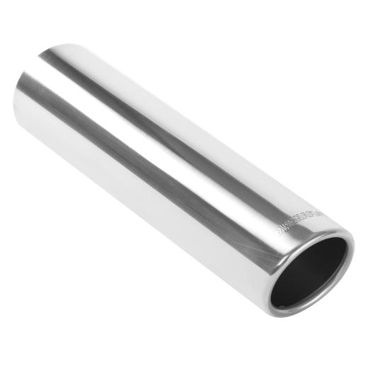Magnaflow 15° Slant Cut Tip - Single Wall - Weld On - Rolled Edge - Round (3