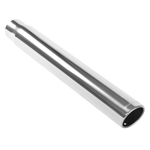 Magnaflow 15° Slant Cut Tip - Single Wall - Weld On - Rolled Edge - Round (3