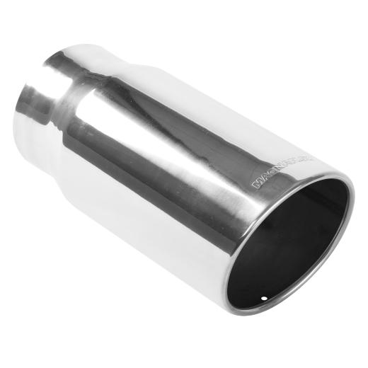 Magnaflow 15° Slant Cut Tip - Single Wall - Weld On - Rolled Edge - Round (5