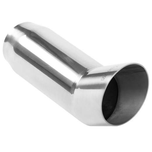 Magnaflow Straight Cut Tip - Single Wall - Weld On - Round DTM (2.5