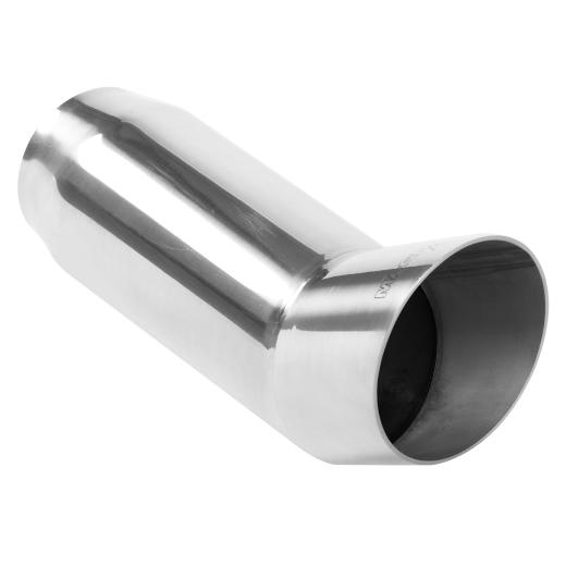 Magnaflow Straight Cut Tip - Single Wall - Weld On - Round DTM (3