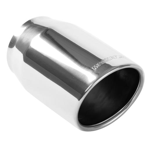 Magnaflow 15° Slant Cut Tip - Single Wall - Weld On - Rolled Edge - Round (5