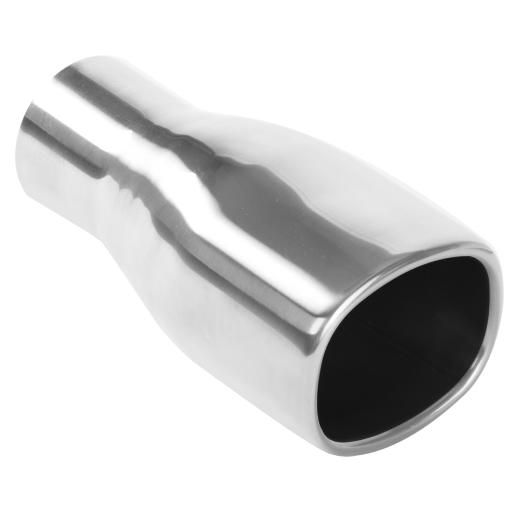 Magnaflow Straight Cut Tip - Double Wall - Weld On - Rolled Edge - Square (3