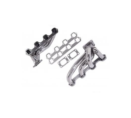 Manzo USA Twin Turbo Manifold - Stainless Steel