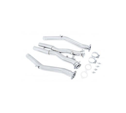 Manzo USA Stainless Steel Exhaust X Pipe