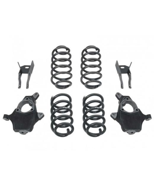 MaxTrac 3-4 Inch Lowering Kit (Includes Part Numbers 101320 / 250810 / 270840 / 401000)