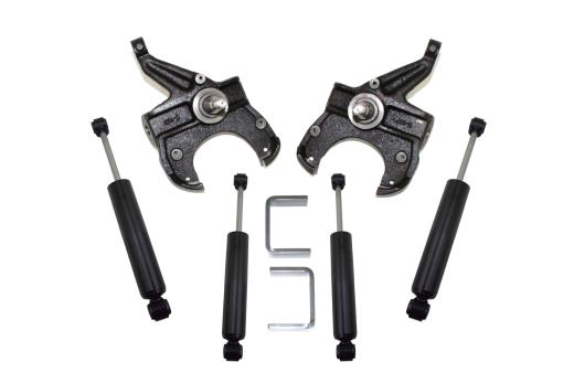 MaxTrac 2.5-5 Inch Lowering Kit (Includes Part Numbers 101125 / 301150 / 401100 / 1450Ll / 1800Ll)