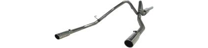 MBRP Exhaust System - Pro Series (Cat Back Dual Split Rear Exit Exhaust System) (T409 Stainless Steel) (Includes Muffler, Tailpipe, Exhaust Tip)