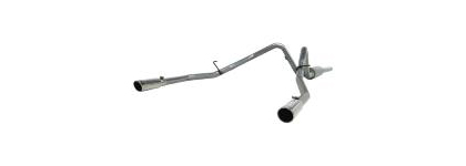 MBRP Exhaust System - Pro Series (Cat Back Dual Split Rear Exit Exhaust System) (Aluminized) (Includes Muffler, Tailpipe, Exhaust Tip)