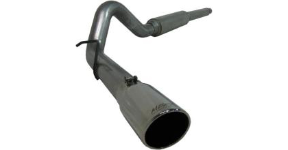 MBRP Exhaust System - XP Series (Cat Back Single Side Exit Exhaust System) (4 in. Diameter) (Aluminized) (Includes Muffler, Tailpipe, Exhaust Tip)