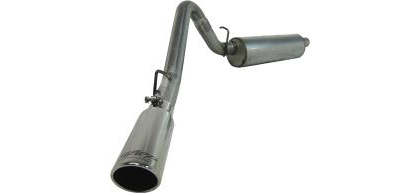 MBRP Exhaust System - Pro Series (Cat Back Single Side Exit Exhaust System) (Aluminized) (Includes Muffler, Tailpipe, Exhaust Tip)