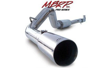 MBRP Exhaust System - Pro Series (Turbo Back Single Side Exit Exhaust System) (T304 Stainless Steel) (Includes Muffler, Tailpipe, Exhaust Tip)