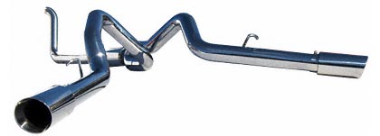 MBRP Exhaust System - Performance Series (Cat Back) (Heavy Duty Aluminized Steel) (Single) (Stock Converter)