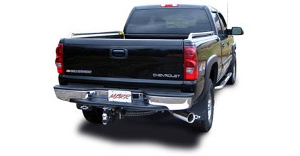 MBRP Exhaust System - Installer Series (Turbo Back Single Side Exit Exhaust System) (5 in. Diameter) (Aluminized) (Includes Muffler And Tailpipe)