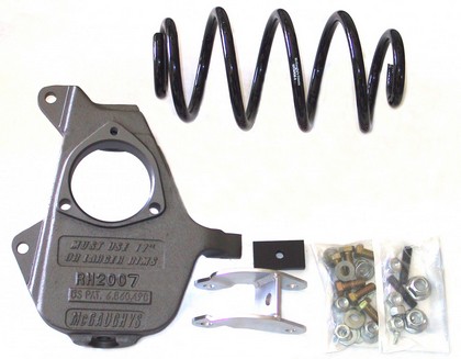 McGaughys Deluxe Lowering Suspension - Drop: 2