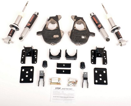 McGaughys Deluxe Drop Kit w/Shocks