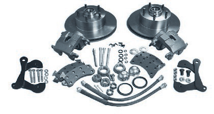 McGaughys Rotor Kit For Either #63200 or #63224 Stock Spindles