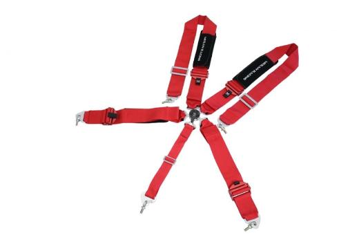 Megan Racing 3-Inch 5-Point Racing Harness â Red