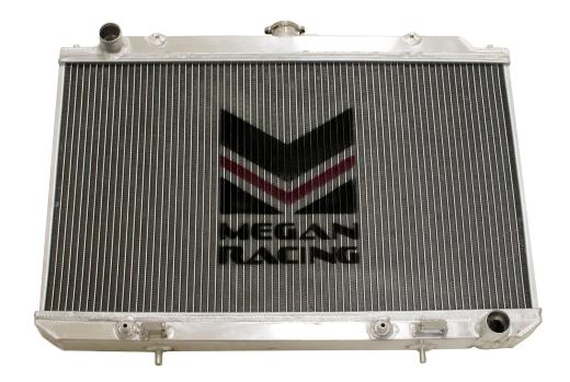 Megan Racing Radiator - Aluminum, 2-Row