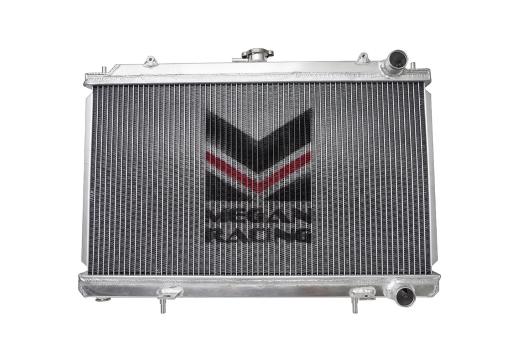 Megan Racing Radiator - Aluminum, 2-Row