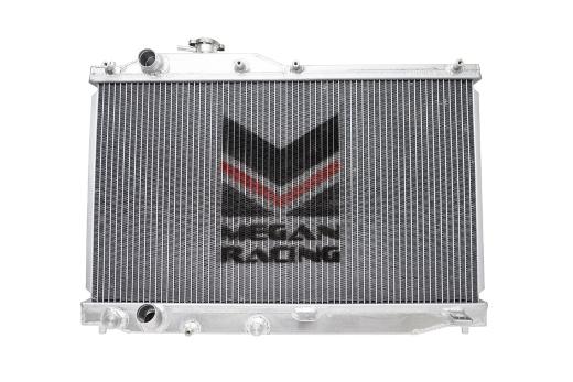 Megan Racing Radiator - Aluminum, 2-Row