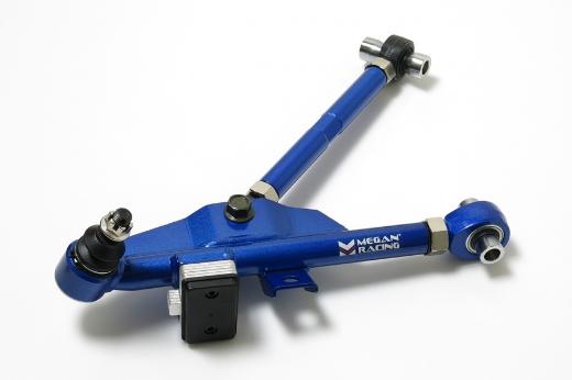 Megan Racing Adjustable Front Lower Control Arms and Tension Rods - 2 Pieces