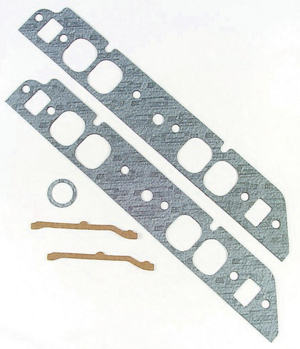 Mr.Gasket® Intake Manifold Gasket - Oval Stock Port (Port Dimensions W-1.85 Inches x H-2.16 Inches, 1/8 Inches Thick)