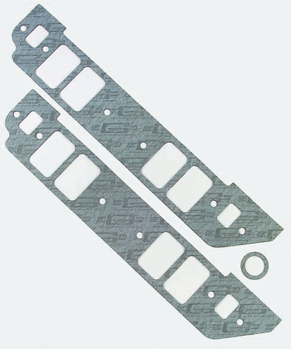 Mr.Gasket® Intake Manifold Gasket - Rectangle Raised Port (Port Dimensions W-1.86 Inches x H-2.83 Inches, 1/8 Inches Thick)