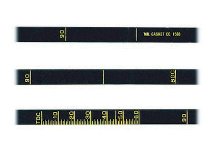 Mr.Gasket® Timing Tape (6.75 Inches Diameter)