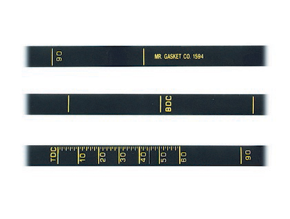 Mr.Gasket® Timing Tape (6 3/8 Inches Diameter)