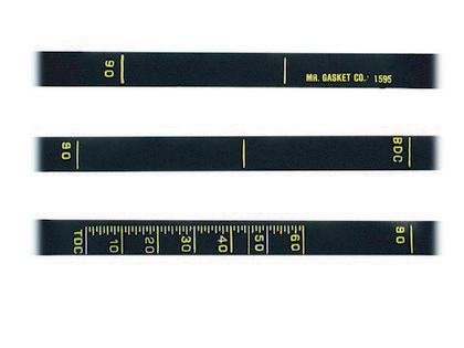 Mr.Gasket® Timing Tape (7 Inches Diameter)