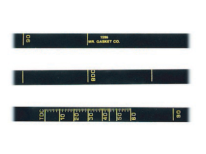 Mr.Gasket® Timing Tape (6 Inches Diameter)