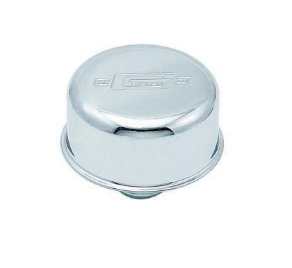 Mr.Gasket® Oil Breather Cap OEM- Chrome (With Logo)