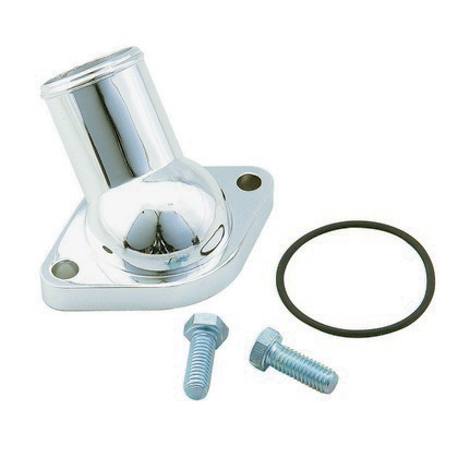 Mr.Gasket® Thermostat Housing With Bolts and O-Ring - Chrome