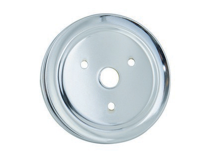 Mr.Gasket® Crankshaft Chrome Pulley (Double Groove)