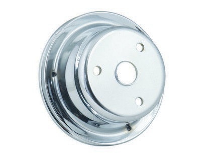 Mr.Gasket® Crankshaft Chrome Pulley (Single Groove)