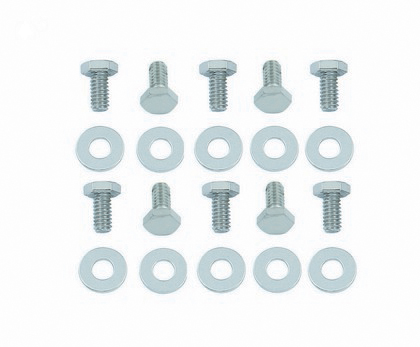 Mr.Gasket® Timing Cover Hex Head Bolt Set - Chrome