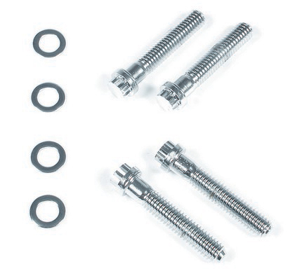 Mr.Gasket® Timing Cover 12 Point Head Bolt Set - Chrome