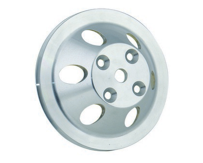 Mr.Gasket® Water Pump Pulley - Aluminum Billet Style (Single Groove)