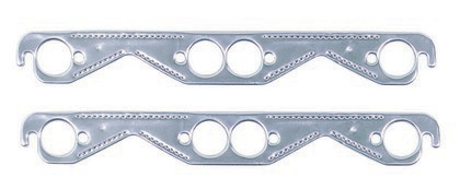 Mr.Gasket® Aluminum Exhaust Manifold Gasket Set - Round Port