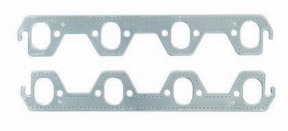 Mr.Gasket® Aluminum Exhaust Manifold Gasket Set - Oval Port