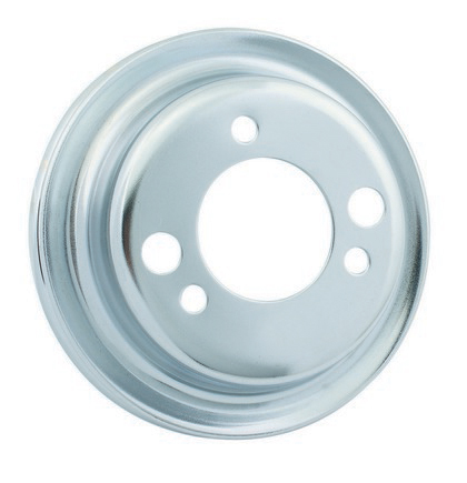 Mr.Gasket® Crankshaft Chrome Pulley (For Use with A/C)