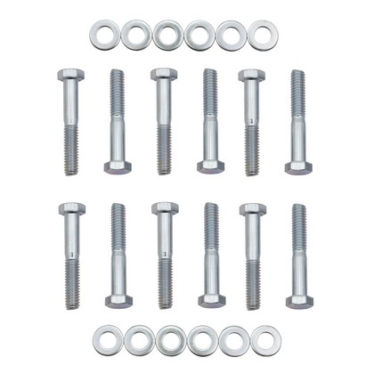 Mr.Gasket® Intake Manifold Bolt Set - Hex Head (5/16 Inches-18 x 2 Inches, With Sems Type Captured Washers)