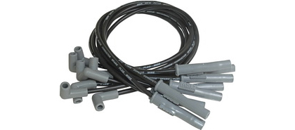 MSD Ignition Custom Spark Plug Wire Set - Black Super Conductor 8.5mm