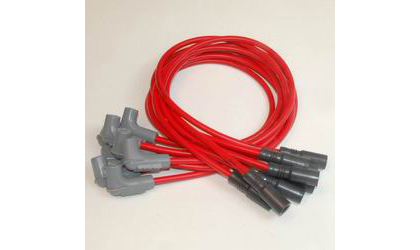 MSD Ignition Custom Spark Plug Wire Set - Red Super Conductor 8.5mm