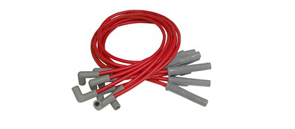 MSD Ignition Custom Spark Plug Wire Set - Red Super Conductor 8.5mm