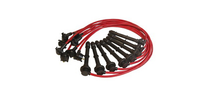 MSD Ignition Custom Spark Plug Wire Set - Red Super Conductor 8.5mm