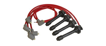 MSD Ignition Custom Spark Plug Wire Set - Red Super Conductor 8.5mm